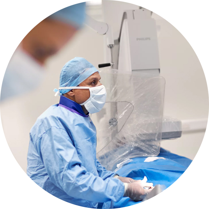 Cardiologi interventisti che utilizzano Philips IntraSight