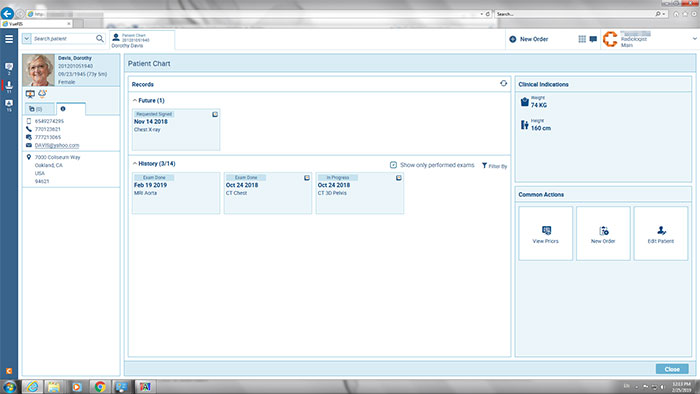 App per tecnici e radiologi