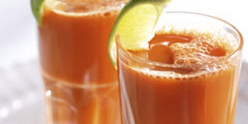 Frullato di carota e zenzero