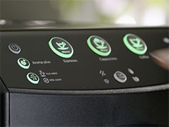 Spie luminose della macchina da caff&egrave; Philips Saeco