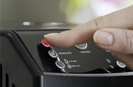 Accensione della macchina da caff&egrave;