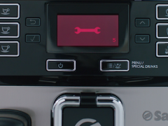 Macchina da caff&egrave; Philips Saeco, codice di errore 1,3,4,5,14