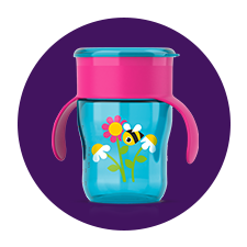 La tazza Philips Avent &egrave; facile da tenere in mano