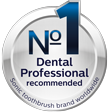 Recommended by dental professionals Icon