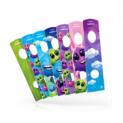 Spazzolino elettrico Philips Sonicare For Kids con accessori (tre)