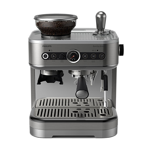 Philips Barista Brew Recipiente singolo per chicchi argento