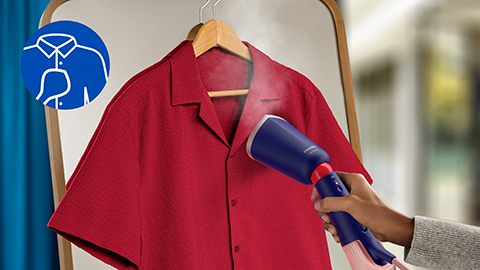 Punta affusolata: ideale per le aree difficili da stirare