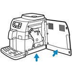 Macchina da caff&egrave; automatica per cappuccino Saeco Intelia Deluxe