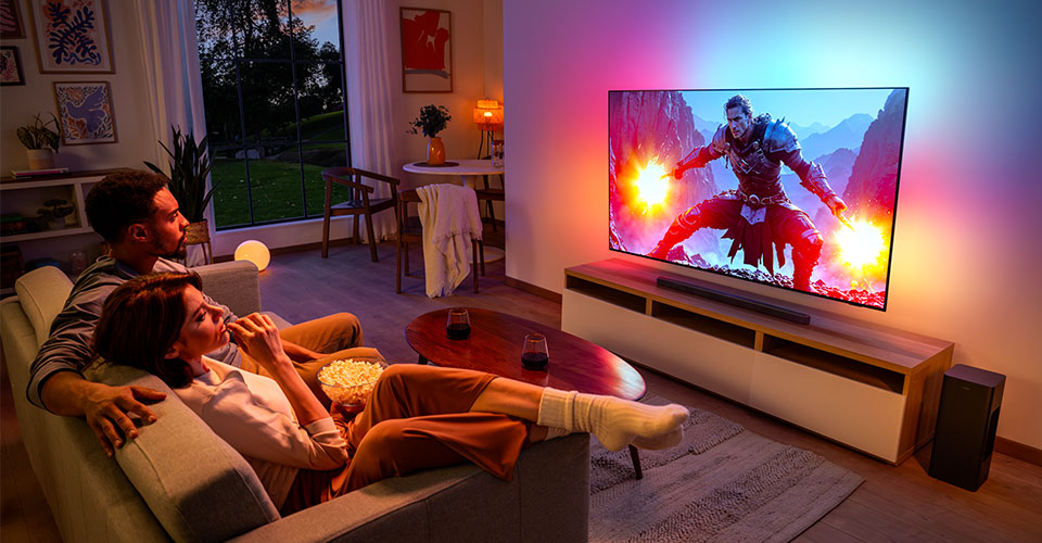 Intelligenza Artificiale nelle TV Ambilight: come funziona?