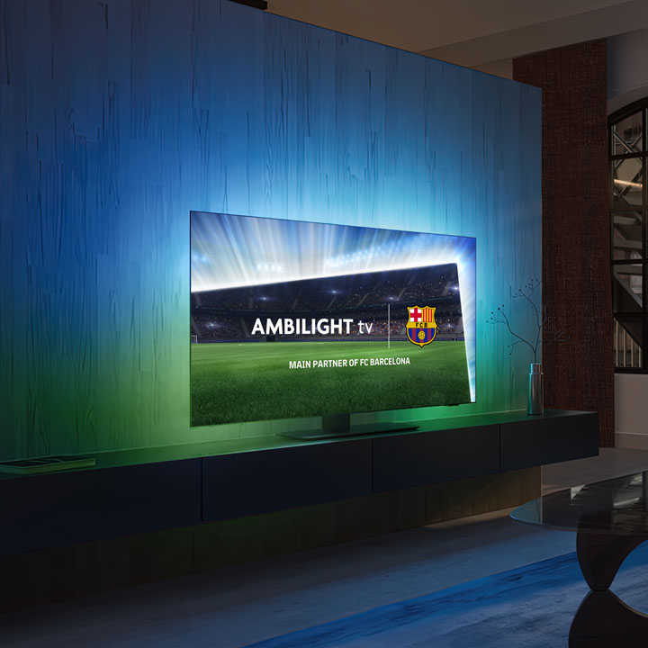Partite dell'FC Barcelona sul TV Ambilight