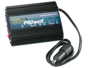 un primo piano di un alimentatore