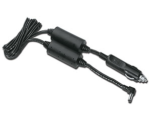 un primo piano di un caricabatteria per auto