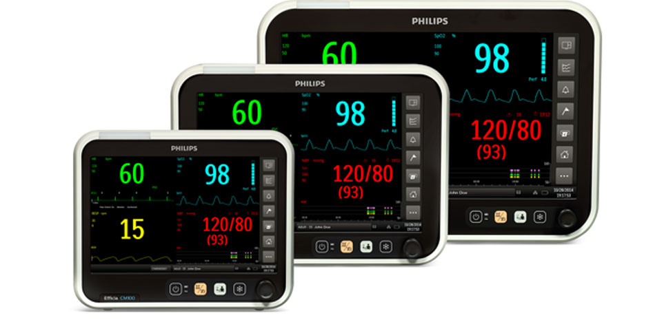 un gruppo di monitor medici