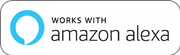 Logo compatibilit&agrave; con Amazon Alexa